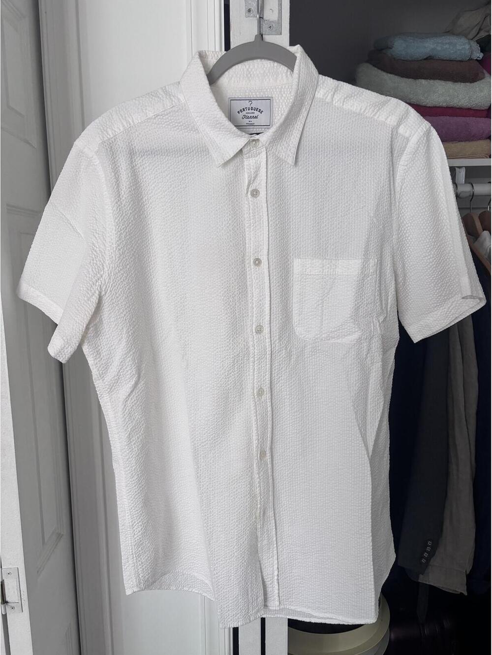 Portuguese Flannel Seersucker Shirt